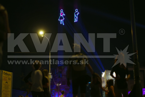 Interactive Laser at Colors of Ostrava