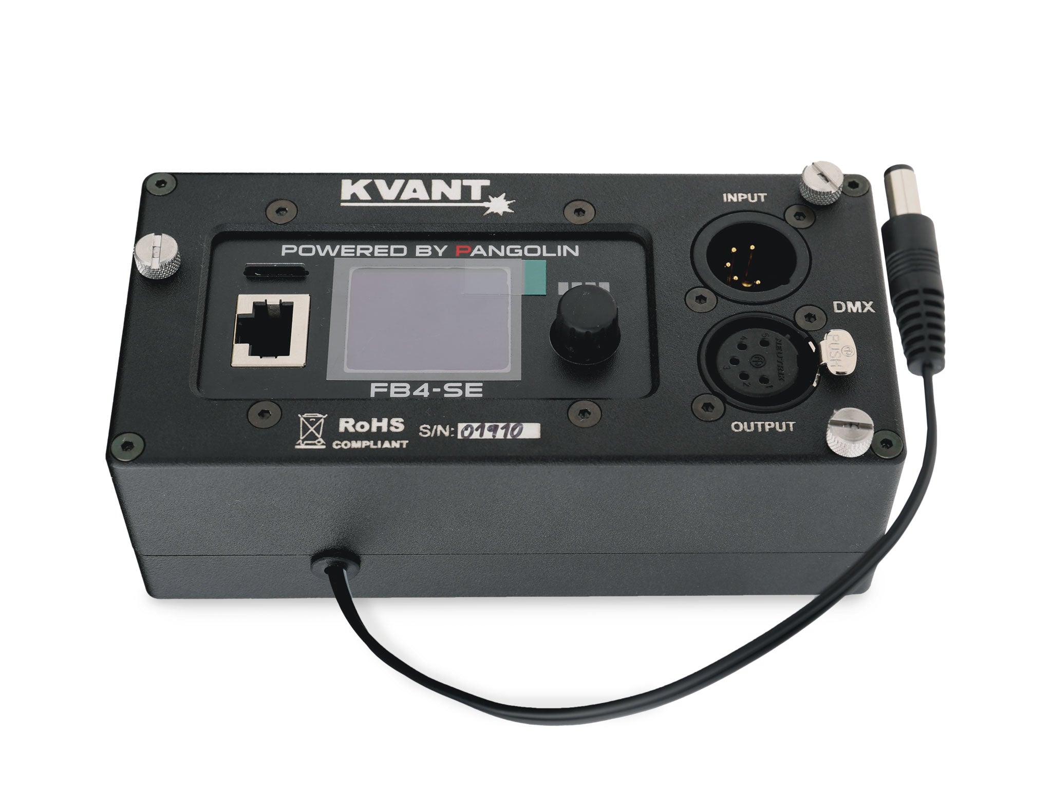 Kvant Lasers - FB4-QS DMX laser control quick connect interface for Clubmax laser projectors_3