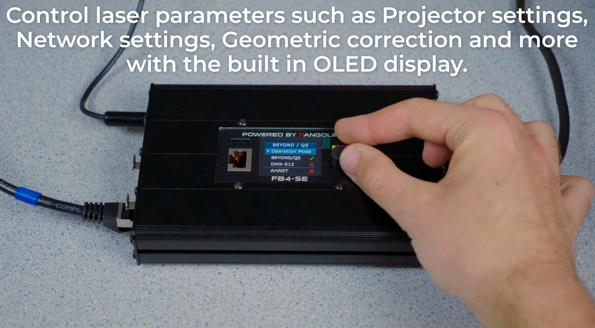 Pangolin FB4 External laser show controller_6